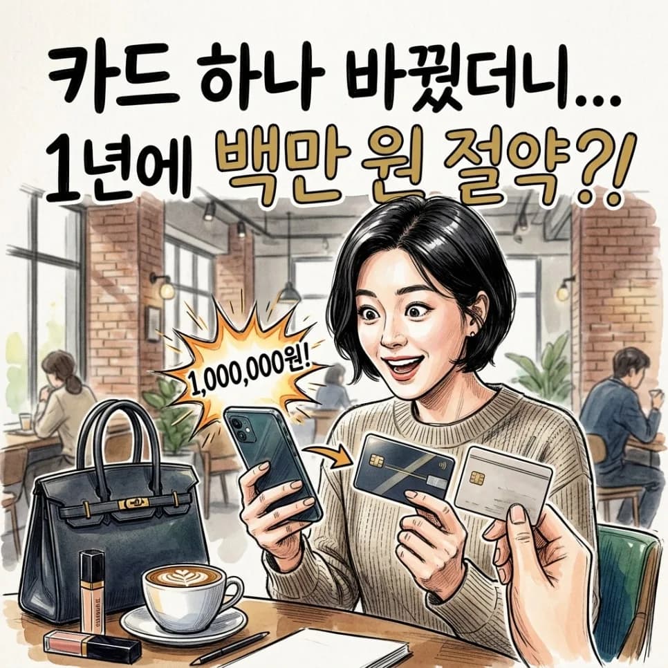 카드 리빌딩 2026: 연 100만원 아끼는 실전 전략