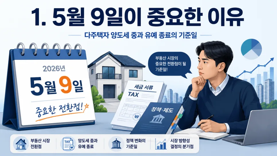 2026년 5월 9일 이후 부동산 시장, 가격 변화 예측과 핵심 전략