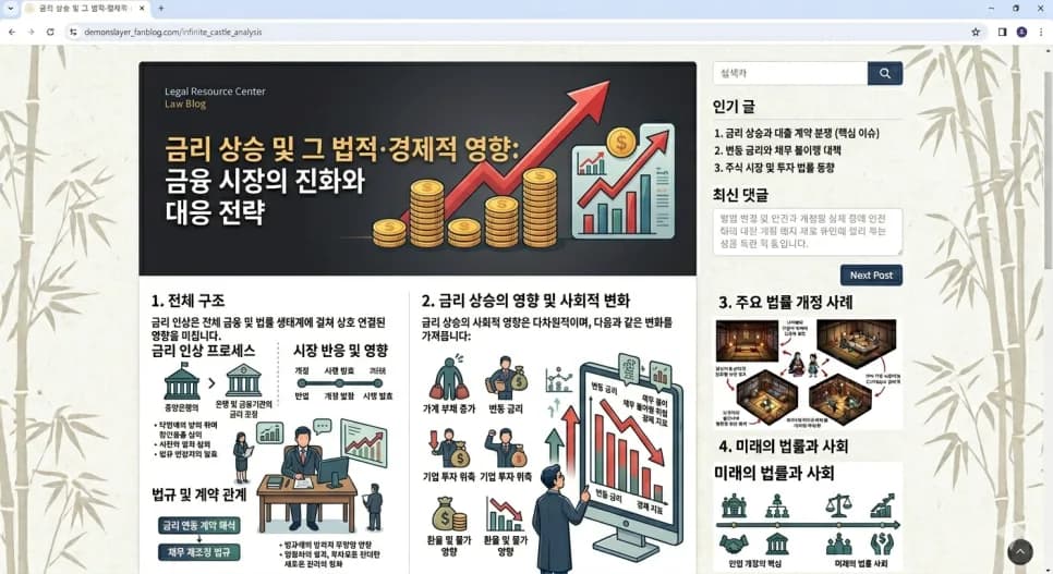 금리 인상 영향 총정리 2026: 대출, 저축, 부동산, 투자 대비법