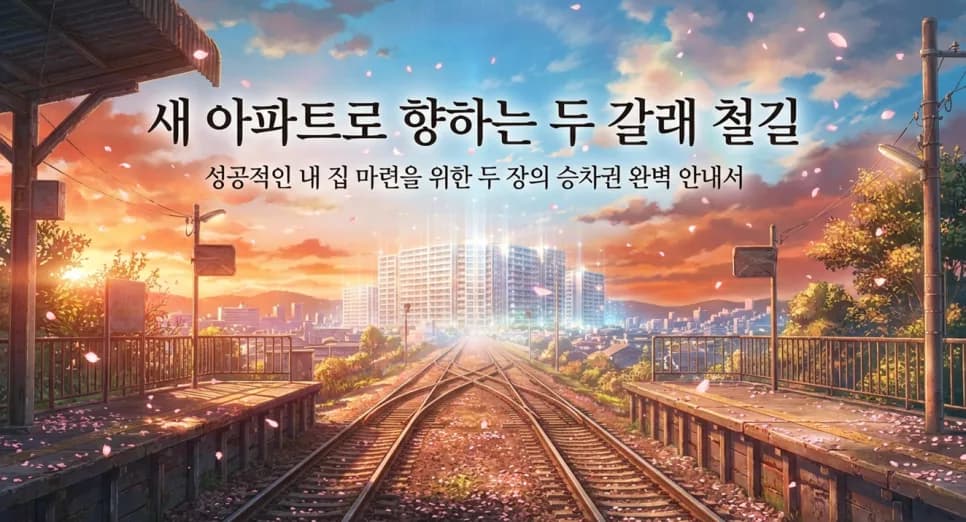 분양권 vs 입주권 2026년 핵심 비교: 내 집 마련 전략