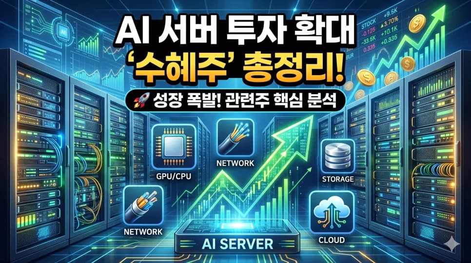 AI 서버 수혜주 2026년 전망: 미래 핵심 기업 분석 총정리