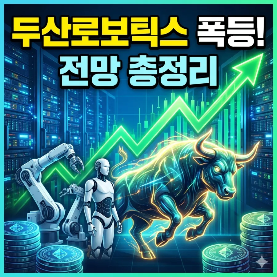 두산로보틱스 주가 2026년 전망: 로봇주 재평가와 상한가 이유