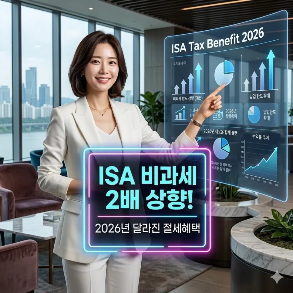 ISA 계좌 2026년 개편: 비과세 1000만원 시대, 무엇이 달라지나?