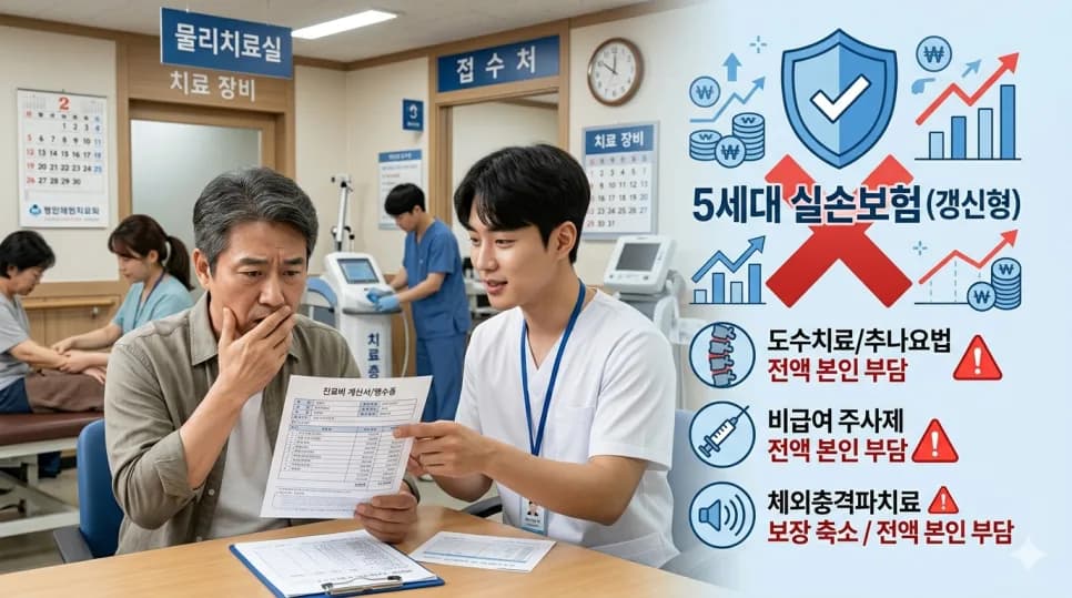 5세대 실손보험 전환, 2026년 당신에게 유리할까? 핵심 비교