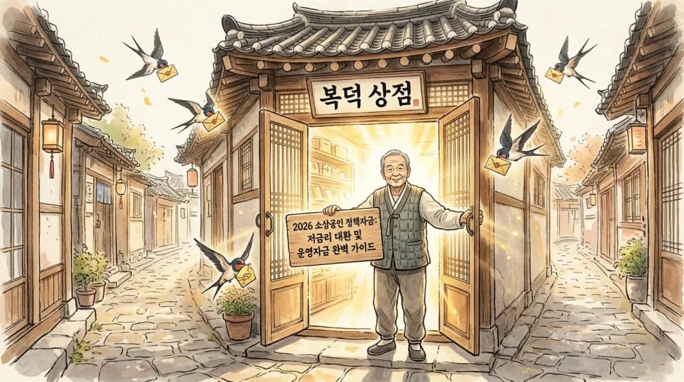 2026 소상공인 정책자금: 저금리 대환대출 신청 방법 완벽 가이드