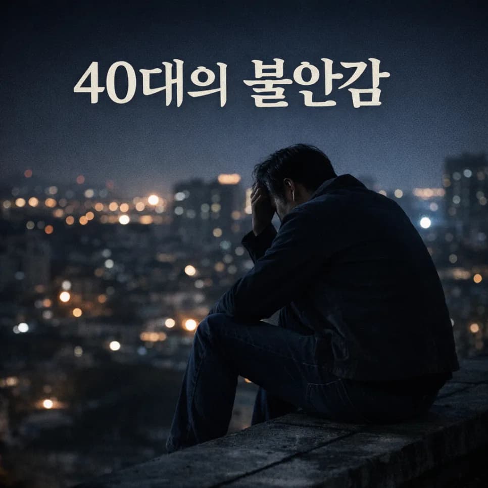 40대 불안감 증폭 원인 2026년 현실 점검 및 극복 전략