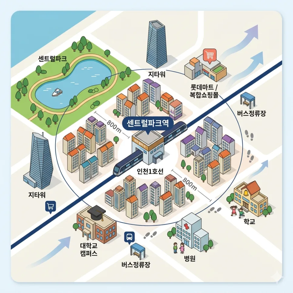 송도 센트럴파크역 아파트 2026년 핵심 입지 분석 및 추천 단지