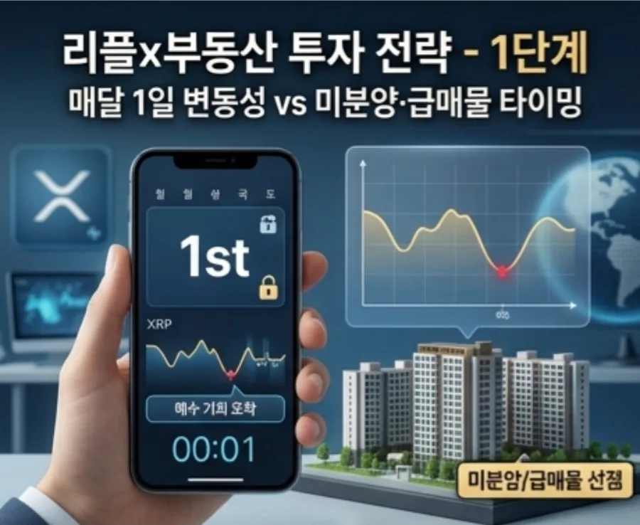 리플 락업 해제와 부동산 투자, 2026년 통하는 5단계 전략