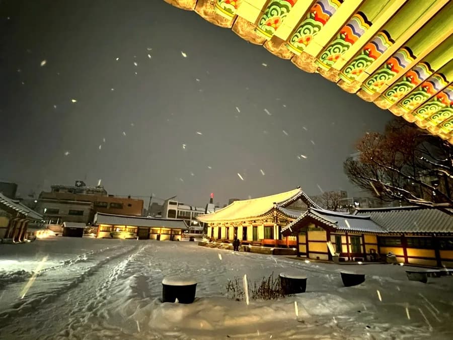 강원감영 야경 명소 2026: 눈 오는 날 원주 가볼 만한 곳 추천
